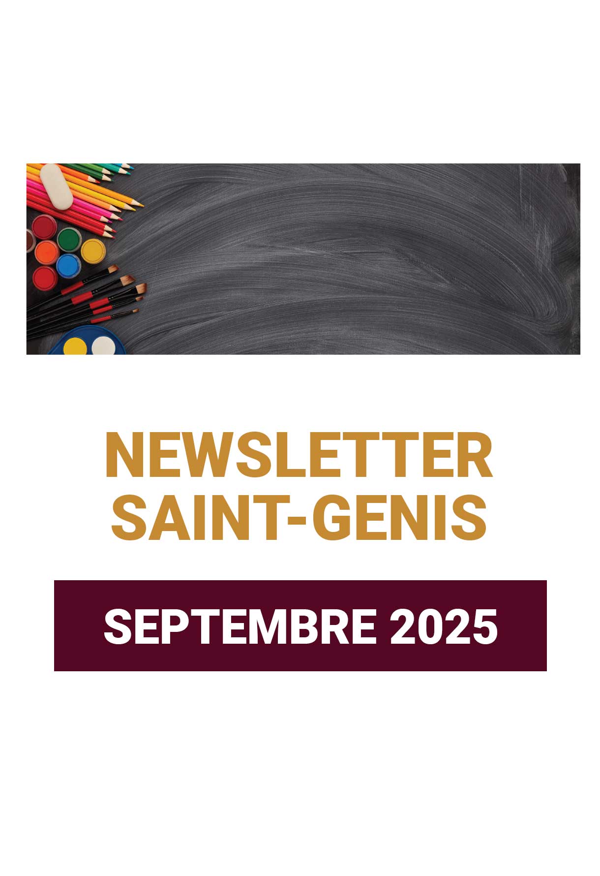 Information newsletter septembre 2025