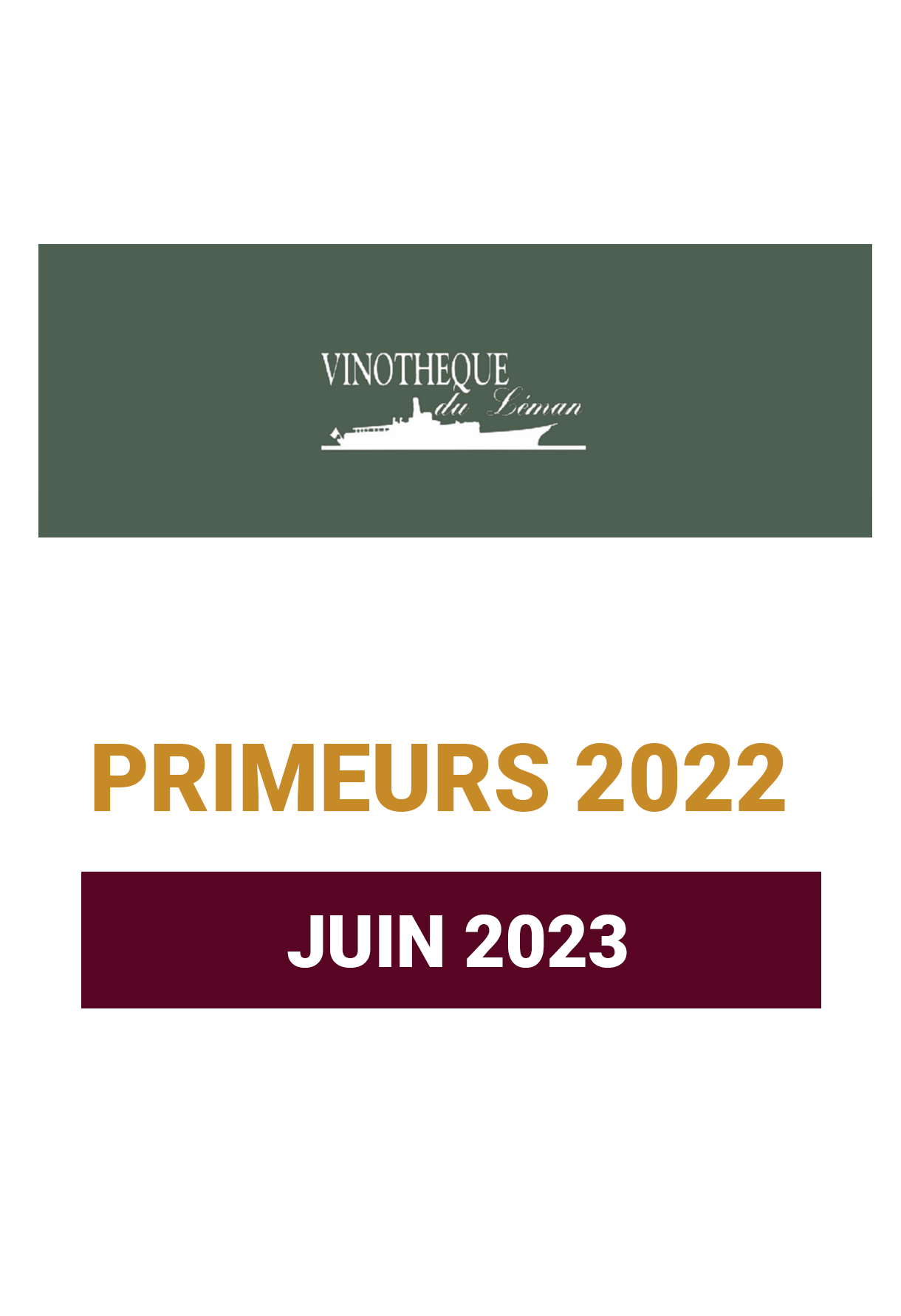 PRIMEURS 2022